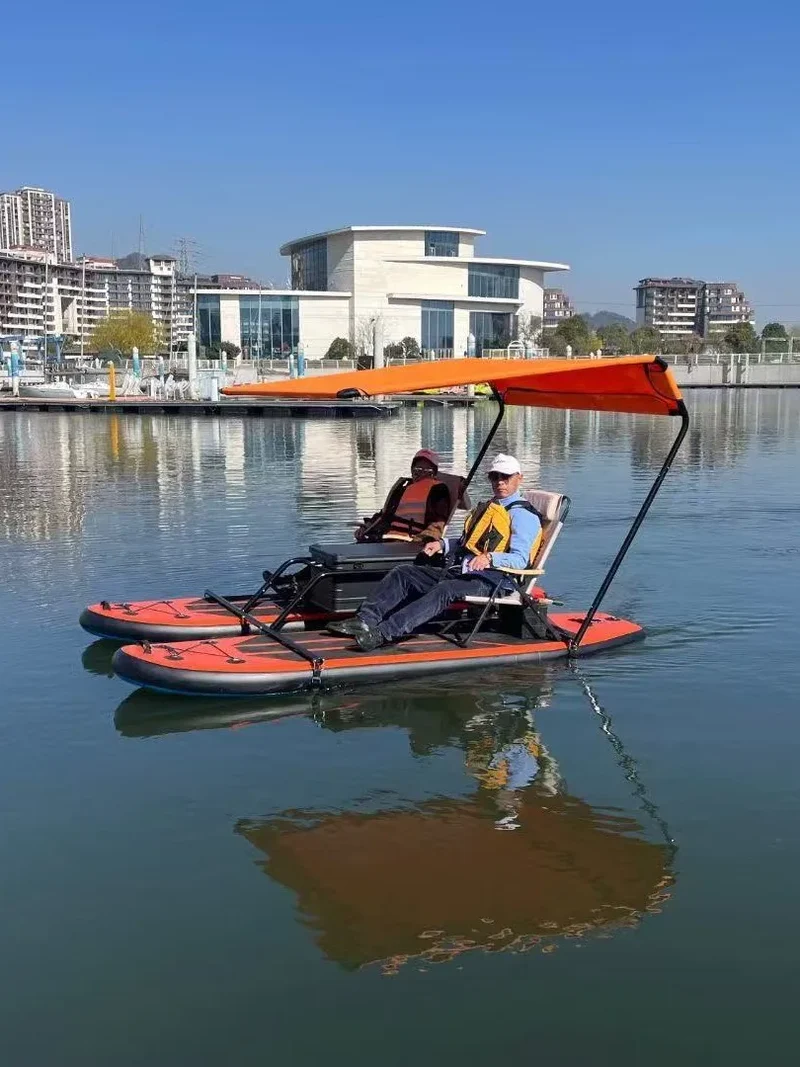 Stand Up Paddle Gonflable Catamaran Électrique