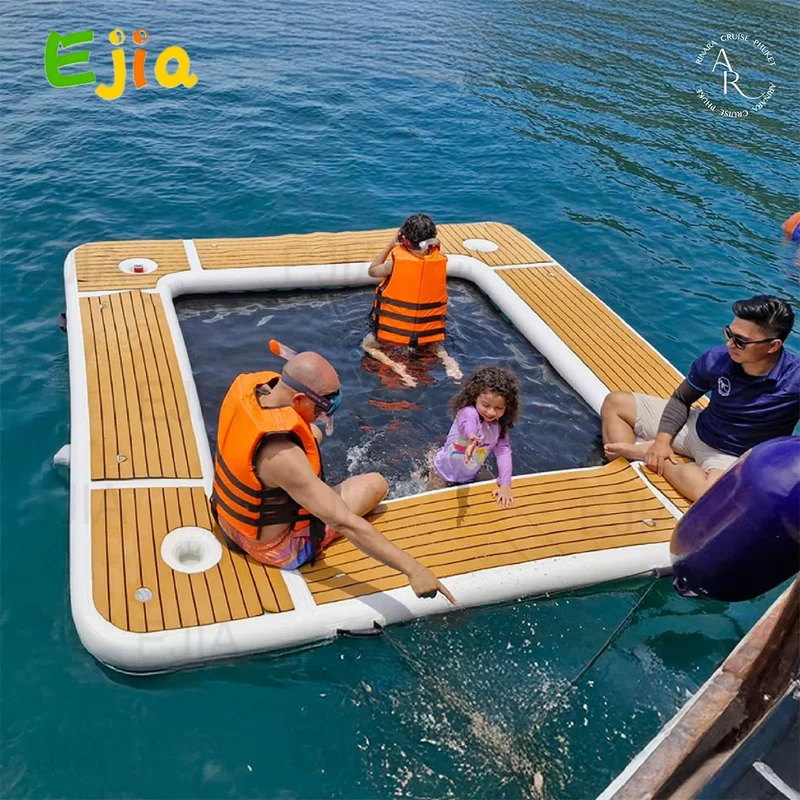 Plateforme Flottante Gonflable Hamac Aquatique
