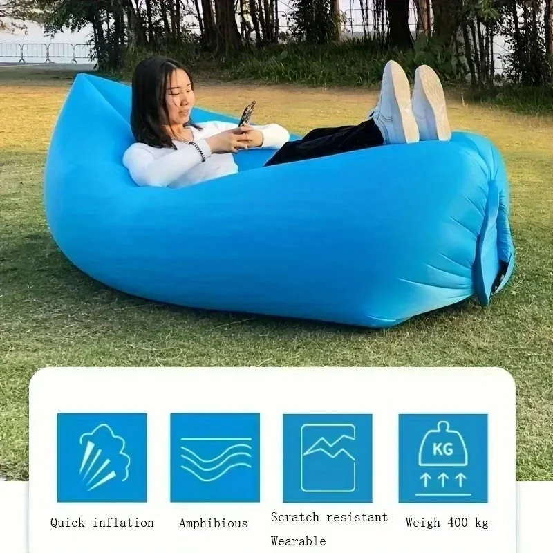 Canapé Gonflable Autogonflant Plage Camping