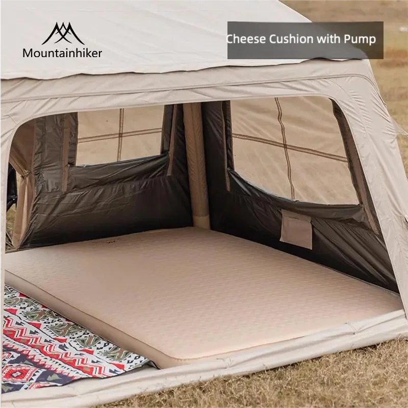 Matelas de Camping Gonflable Double Compact