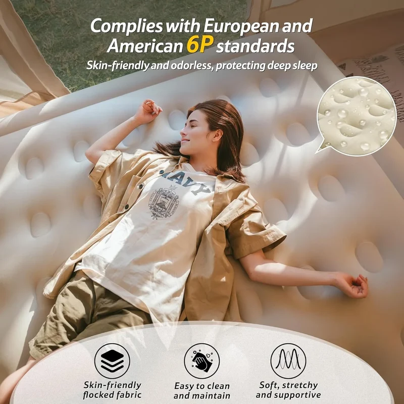 Matelas de Camping Gonflable Multi-Places