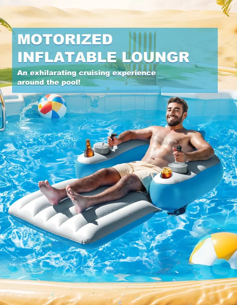 Bouée Gonflable Chaise Longue Électrique