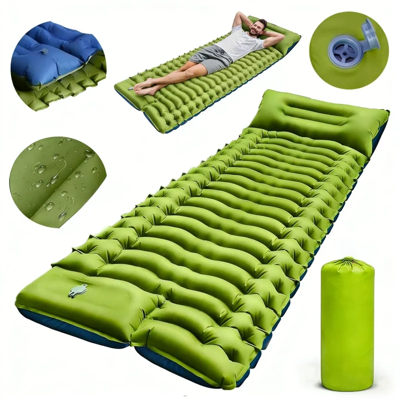 Matelas de Camping Gonflable Épais