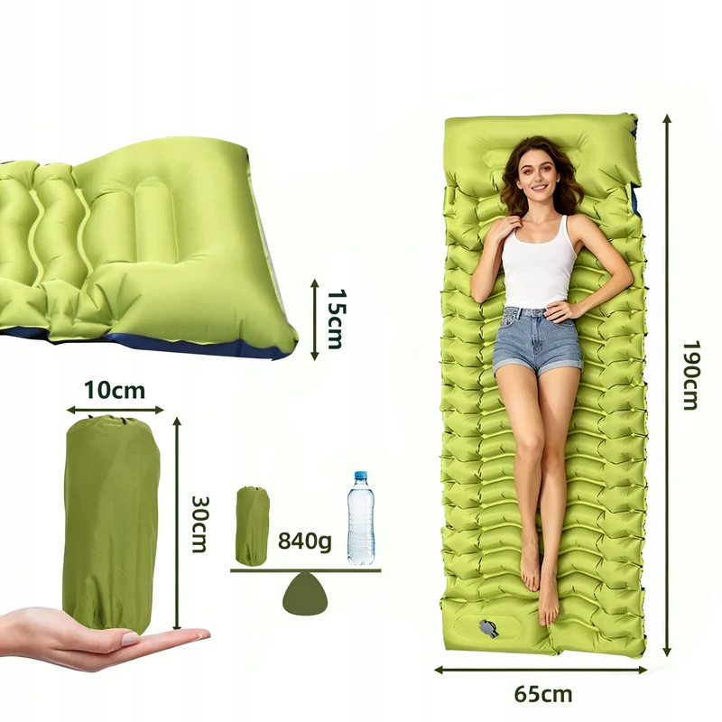 Matelas de Camping Gonflable Épais