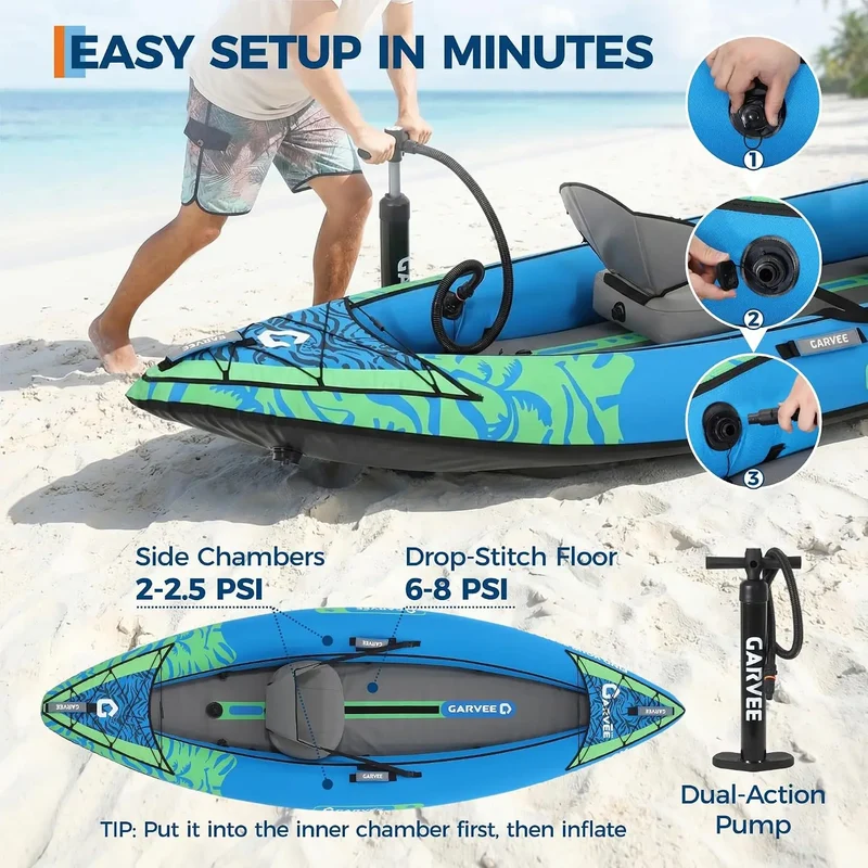 Bateau Gonflable Individuel 900D