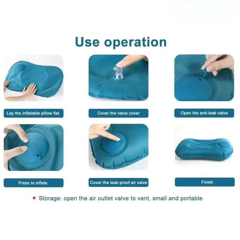Oreiller Gonflable Voyage Compact