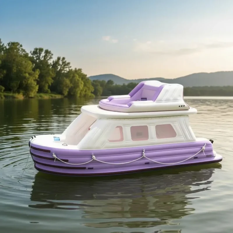 Plateforme Flottante Gonflable Fête Double Pont