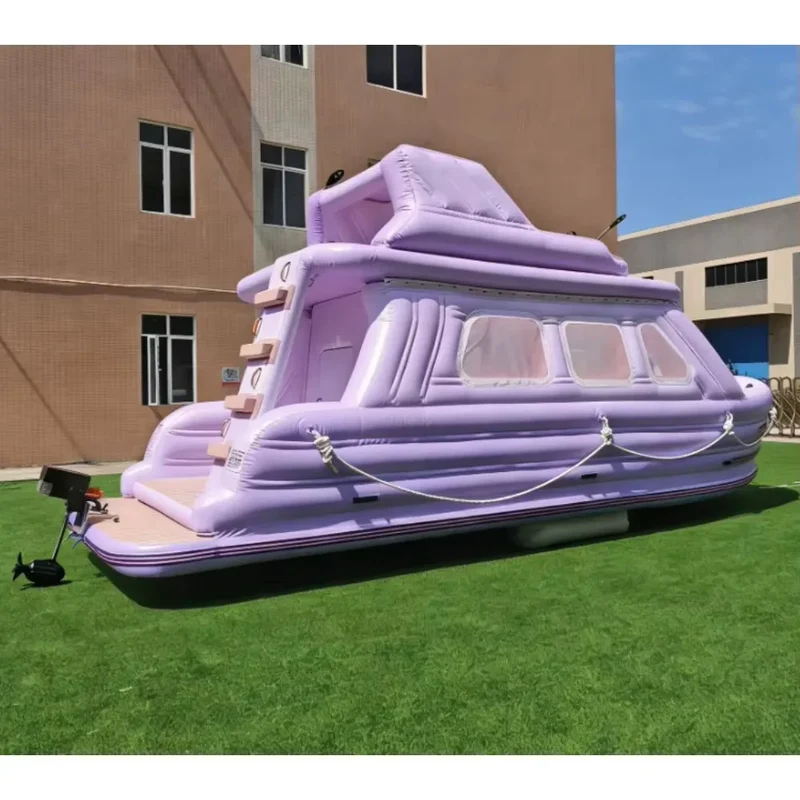 Plateforme Flottante Gonflable Fête Double Pont