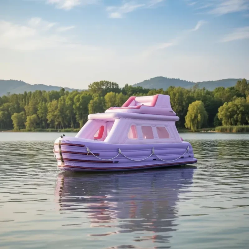 Plateforme Flottante Gonflable Fête Double Pont