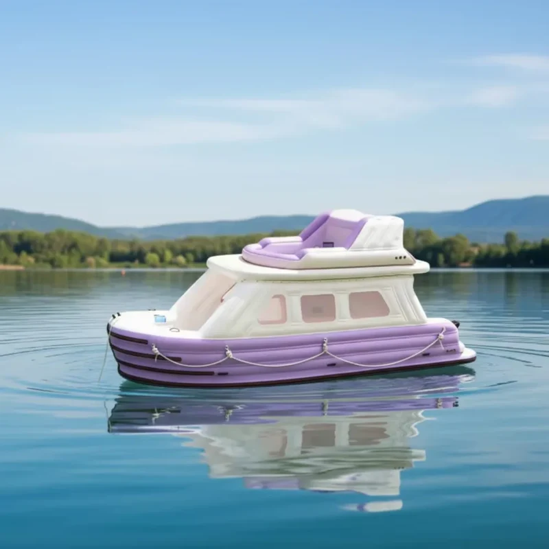 Plateforme Flottante Gonflable Fête Double Pont