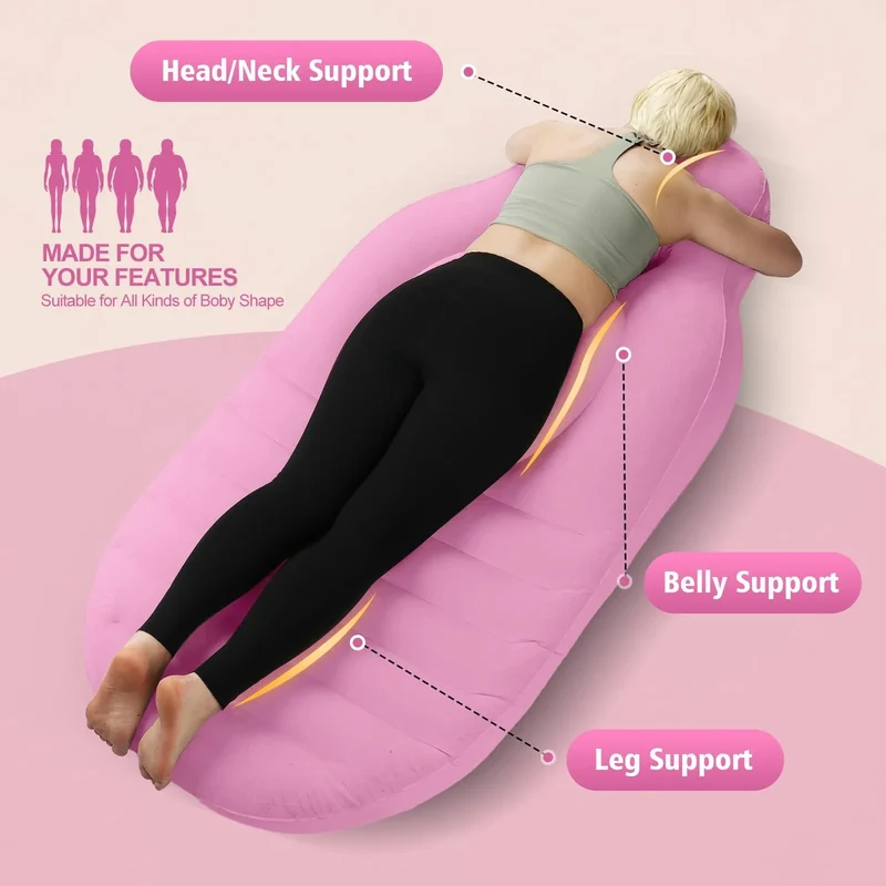 Matelas Gonflable Grossesse Ventre