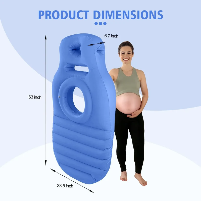 Matelas Gonflable Grossesse Ventre
