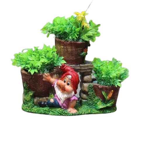 Nain de Jardin Pots de Fleurs
