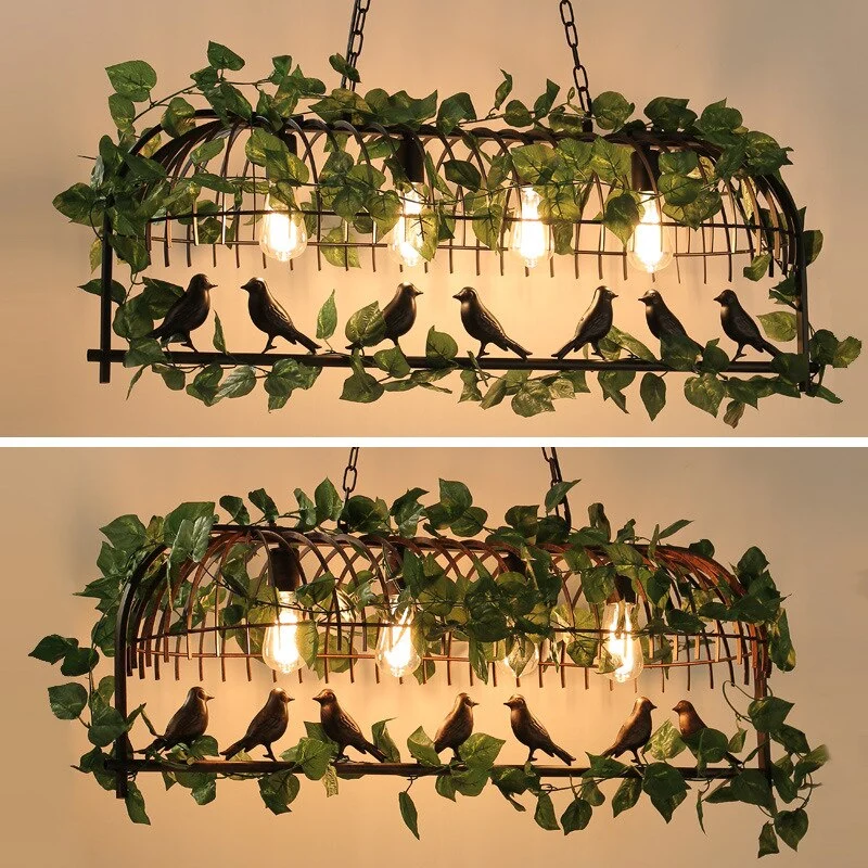Lustre Porte Plantes