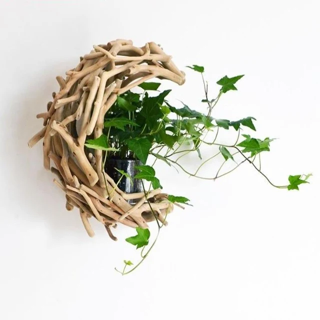 Porte Plante Bois Flotté