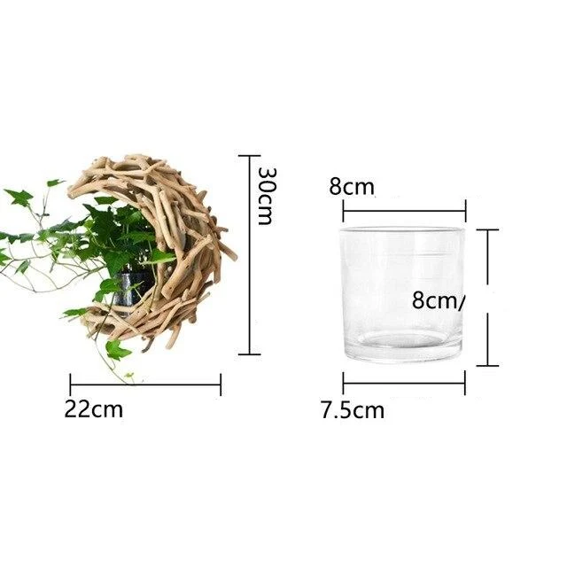Porte Plante Bois Flotté