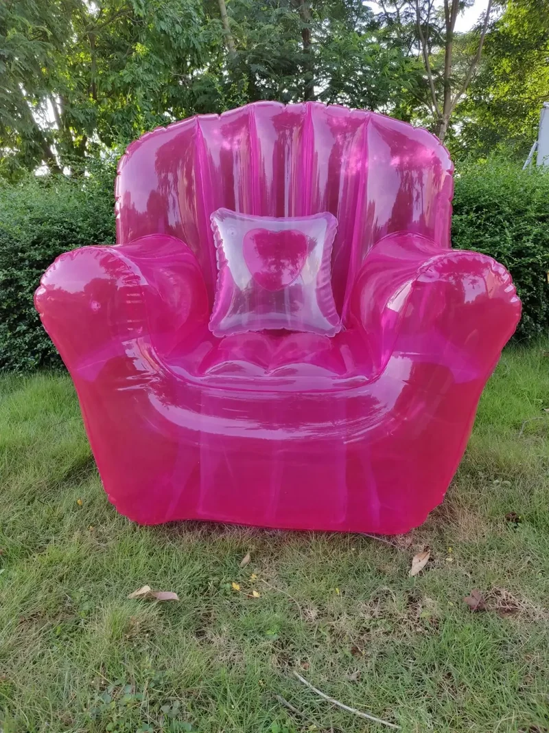 Canapé Gonflable Jardin Design Coloré