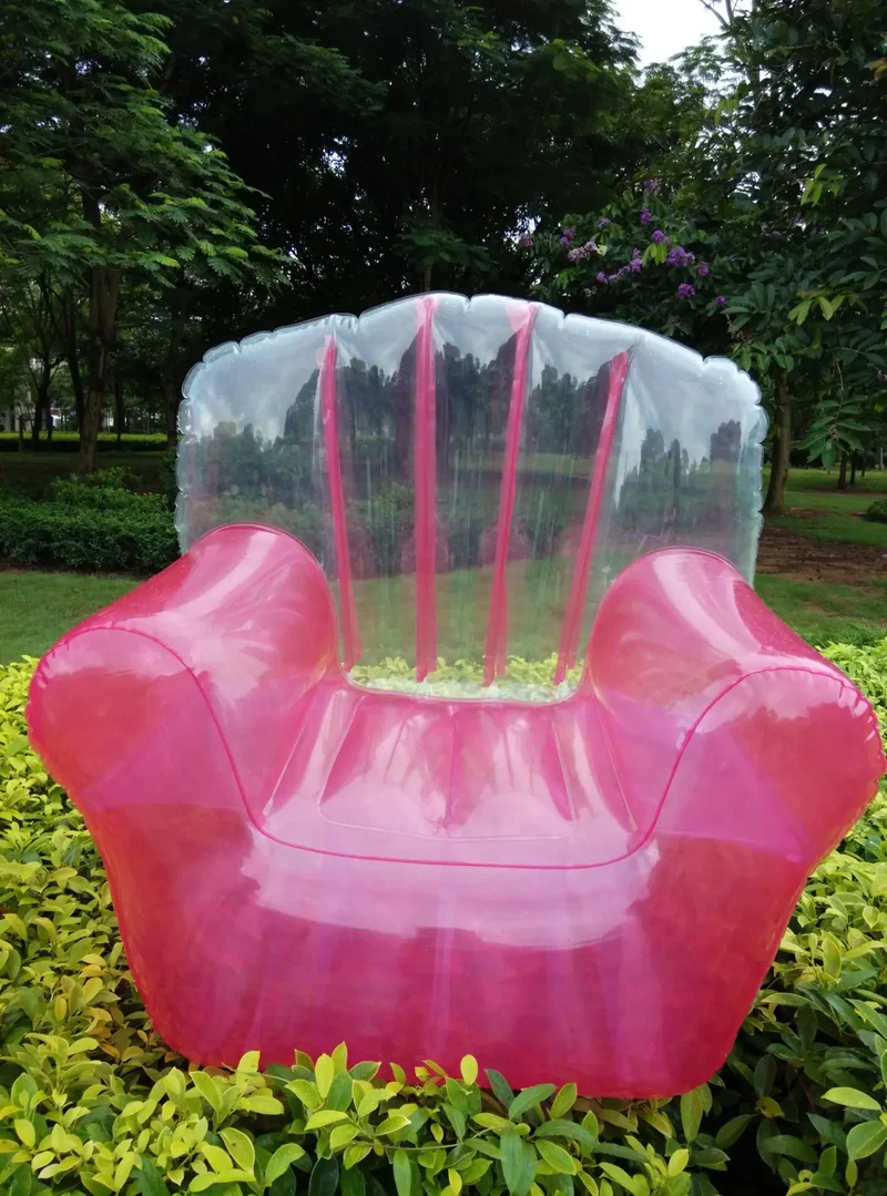 Canapé Gonflable Jardin Design Coloré