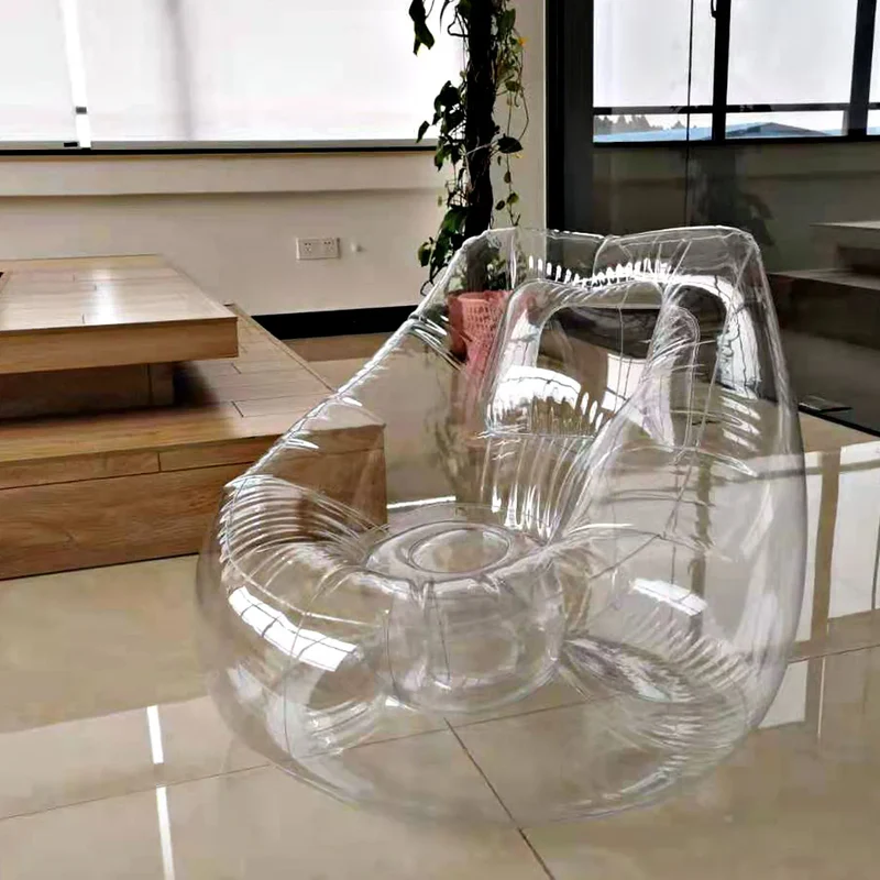 Canapé Gonflable Transparent PVC