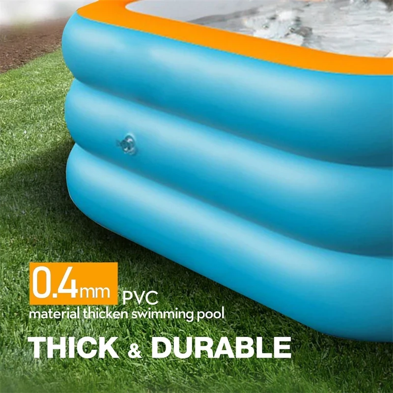 Piscine Gonflable Rectangulaire Familiale