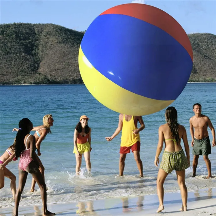 Ballon Gonflable Plage Géant Raquettes