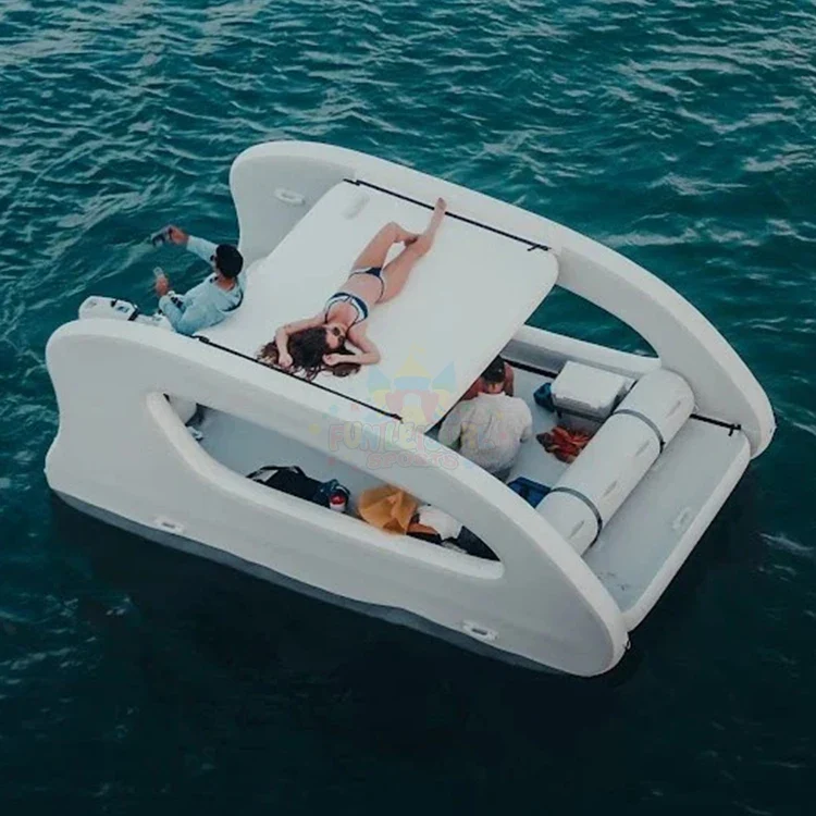 Bateau Gonflable Électrique 8 Personnes