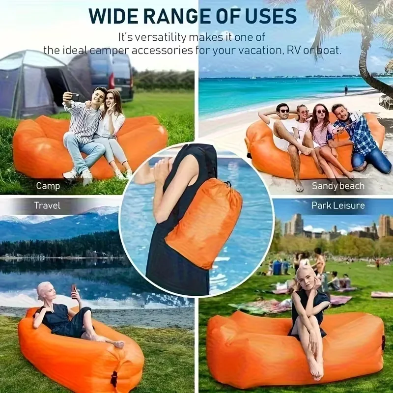 Canapé Gonflable Portable Gonflage Rapide