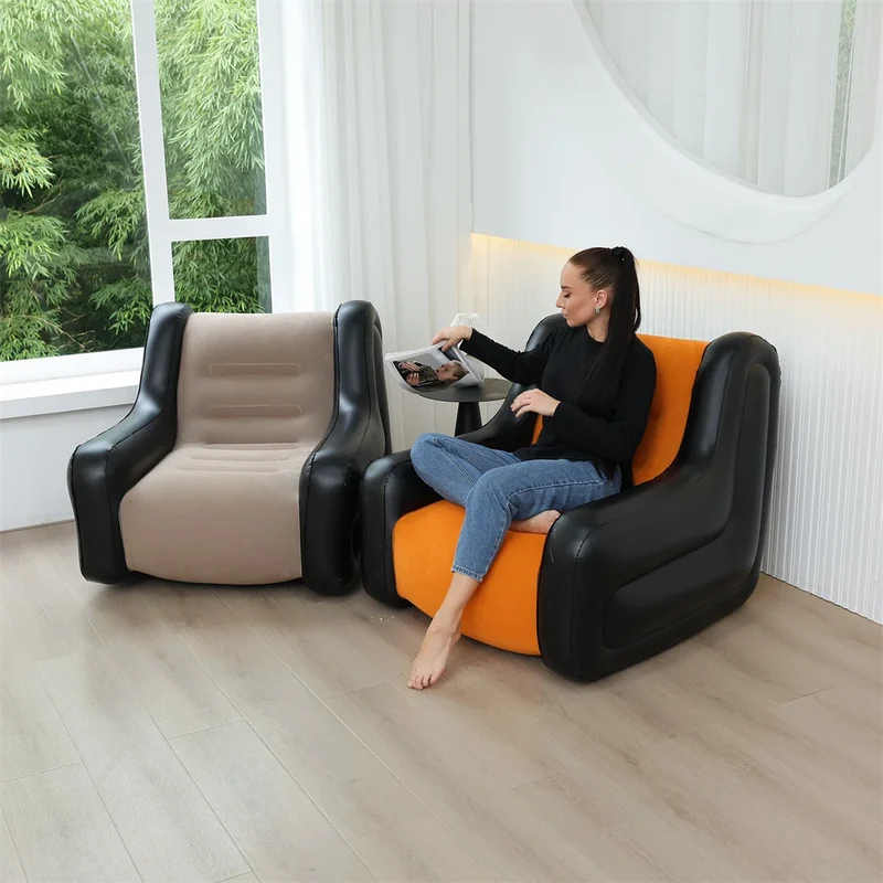 Canapé Gonflable Pliant Épais Compact