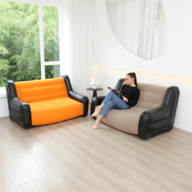 Canapé Gonflable Pliant Épais Compact