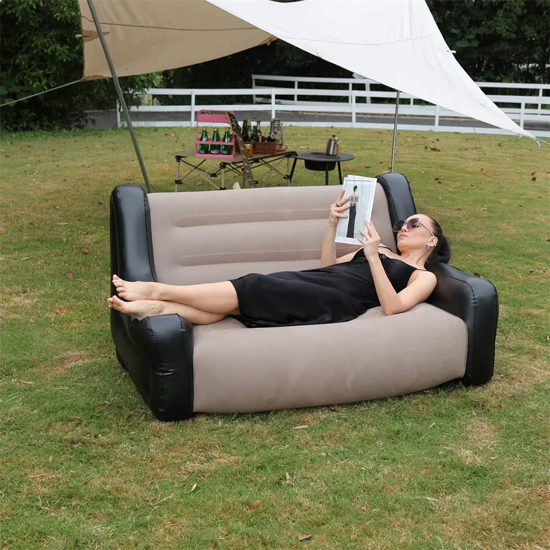 Canapé Gonflable Pliant Épais Compact