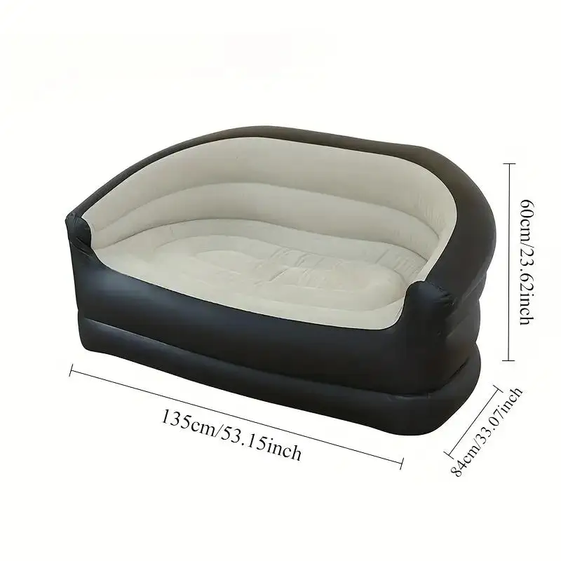 Canapé Gonflable Double Inclinable Extérieur