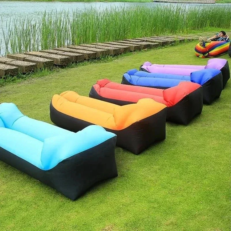 Canapé Gonflable Sac de Couchage Plage