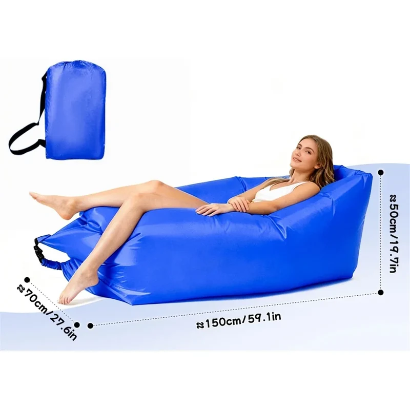 Canapé Gonflable Léger Polyester 210T