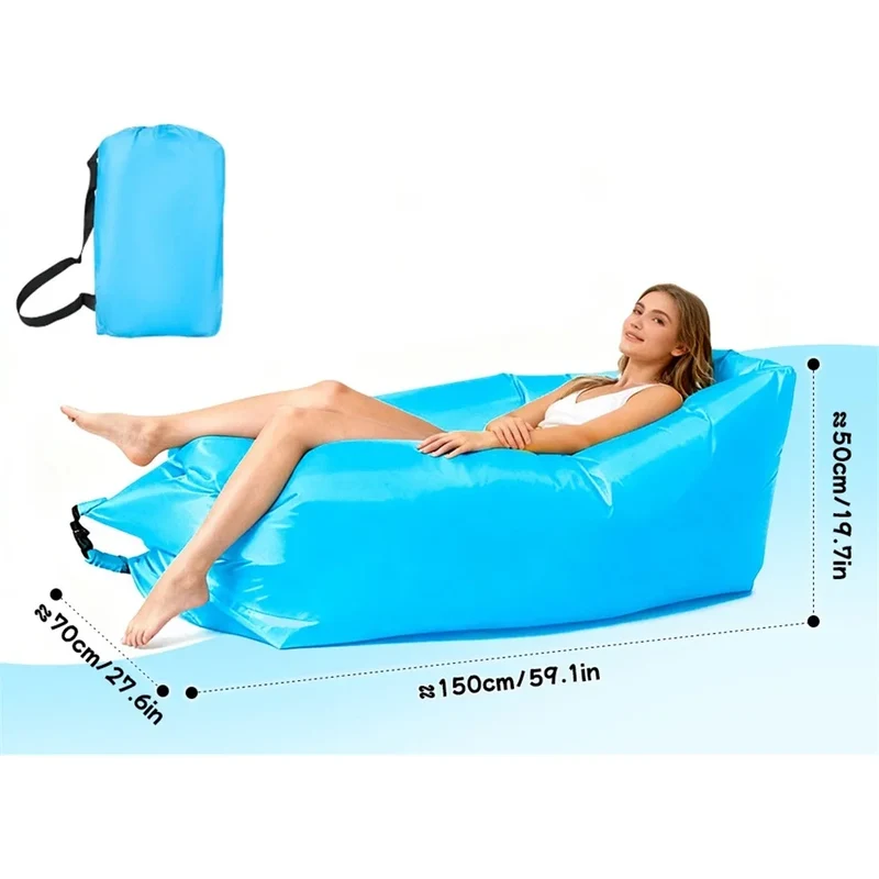 Canapé Gonflable Léger Polyester 210T