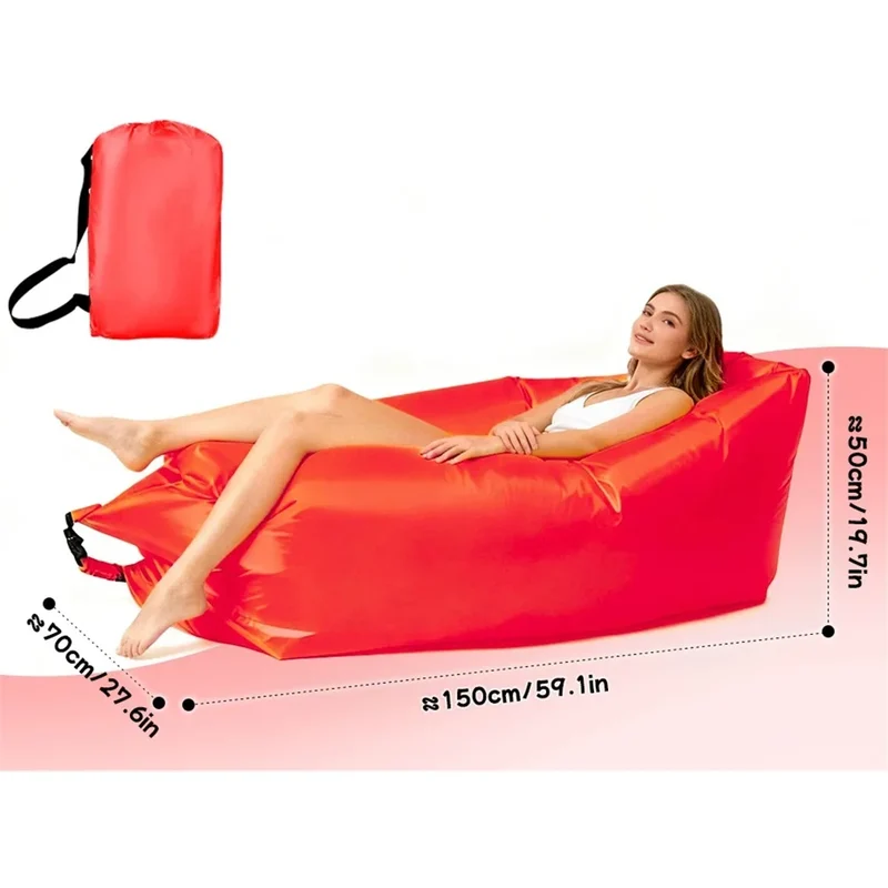 Canapé Gonflable Léger Polyester 210T