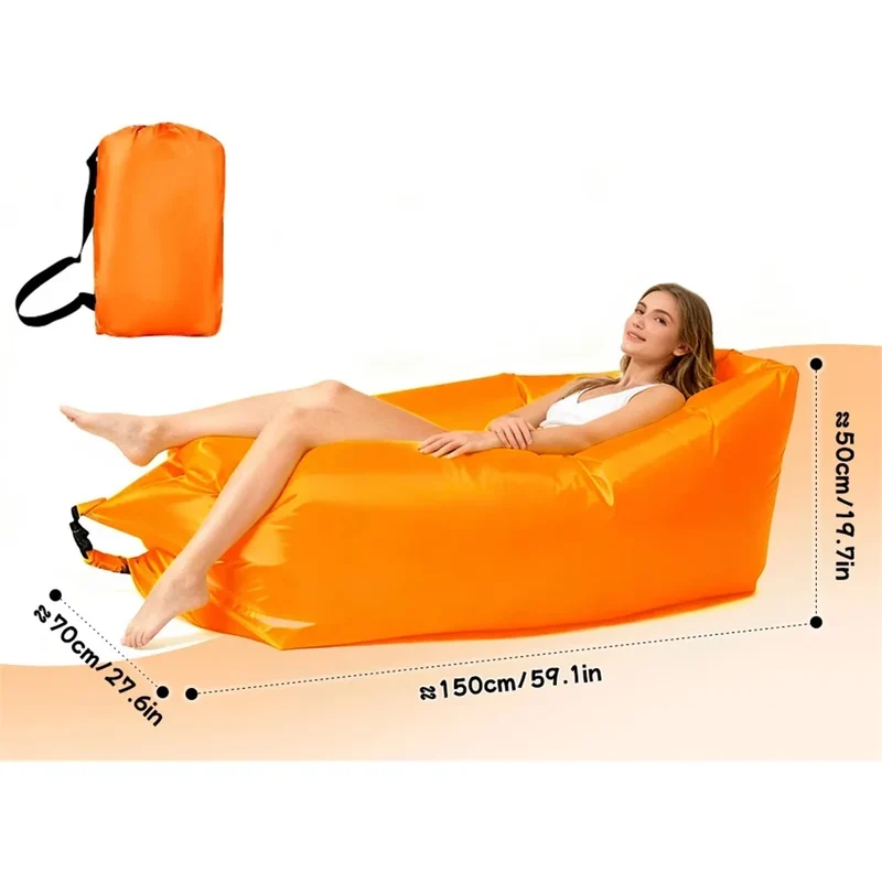 Canapé Gonflable Léger Polyester 210T