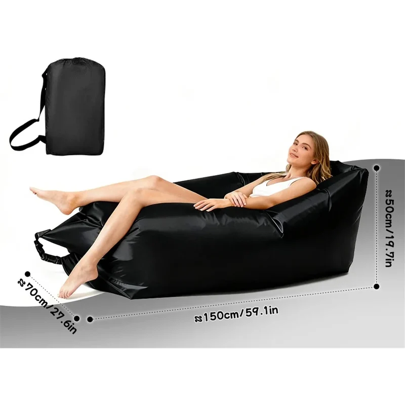 Canapé Gonflable Léger Polyester 210T