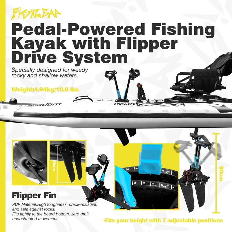 Bateau Gonflable Kayak de Pêche Spatium