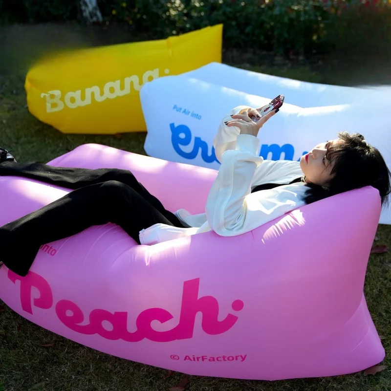 Canapé Gonflable Festival Plage Coloré
