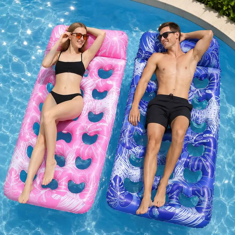 Matelas Gonflable Bronzage Appui-Tête