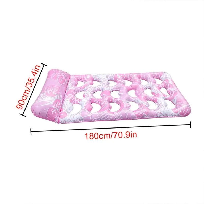 Matelas Gonflable Bronzage Appui-Tête