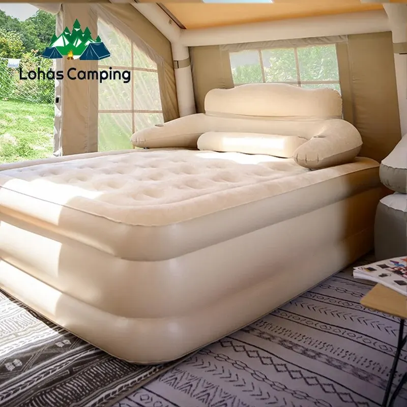 Matelas de Camping Gonflable Dossier