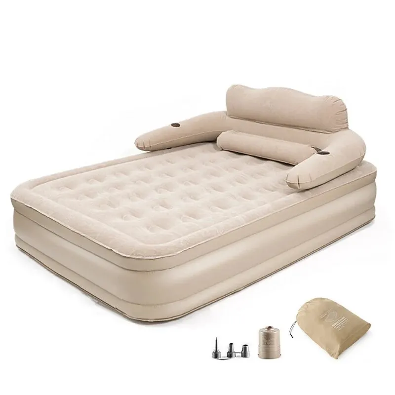 Matelas de Camping Gonflable Dossier