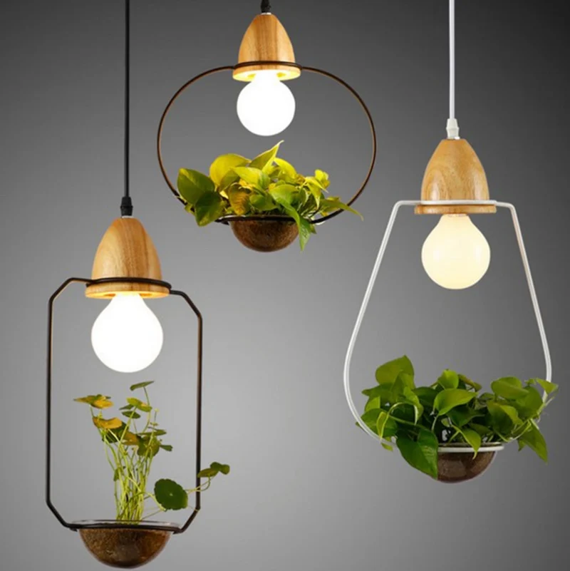 Porte Plante Plafonnier Led