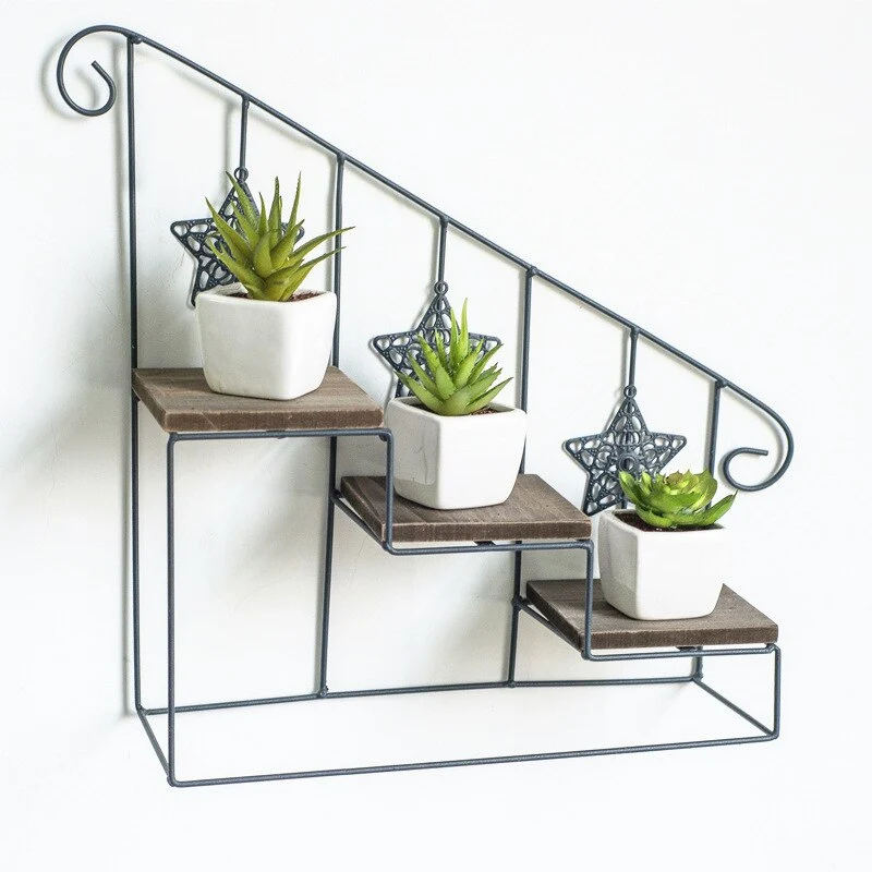 Porte Plantes Etagère Escalier