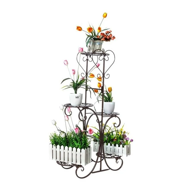Fer Forge Porte Plante