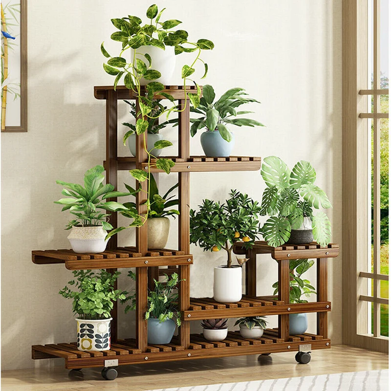 Porte Plante sur Roulettes