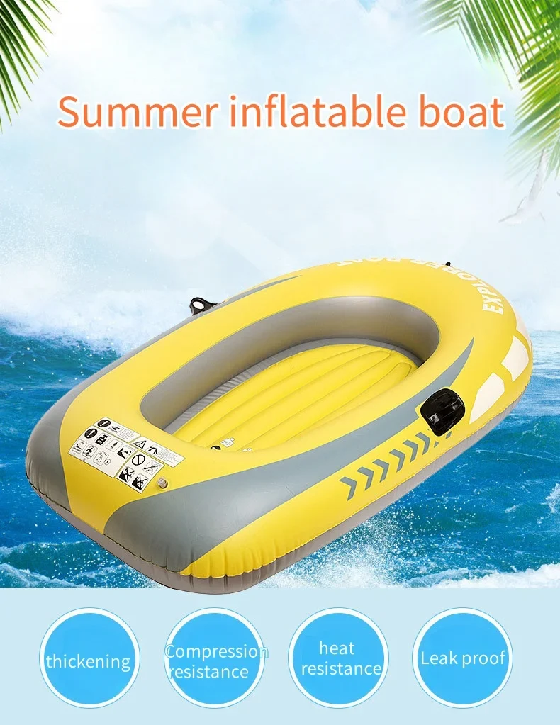Bateau Gonflable de Pêche 2 Personnes
