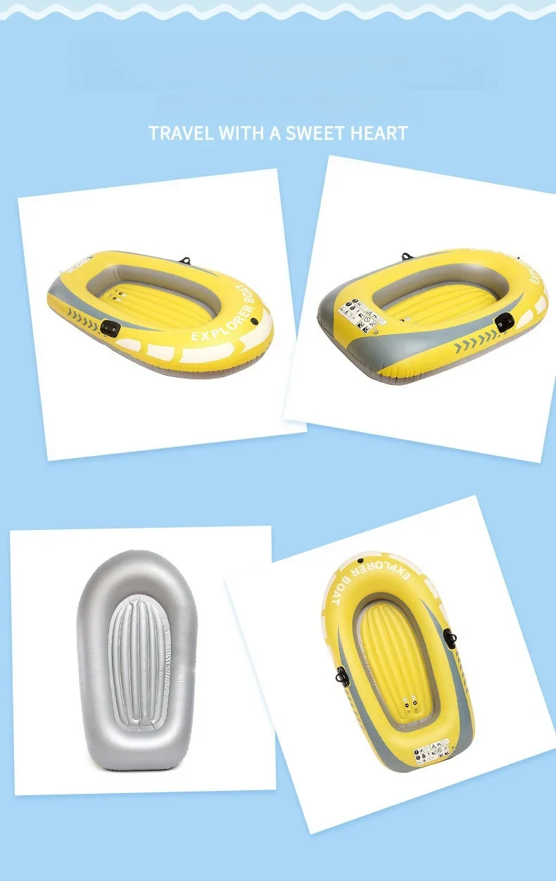 Bateau Gonflable de Pêche 2 Personnes