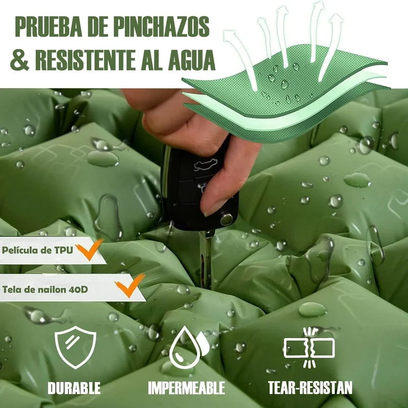 Matelas de Camping Gonflable Double